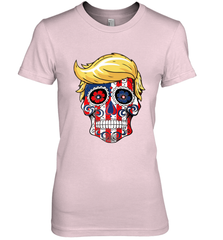 Trump sugar skull Women's Premium T-Shirt Women's Premium T-Shirt - jonhlittlestore88