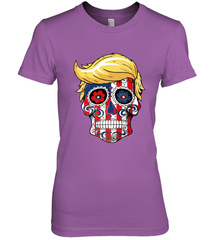 Trump sugar skull Women's Premium T-Shirt Women's Premium T-Shirt - jonhlittlestore88