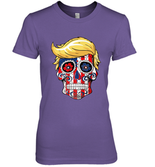Trump sugar skull Women's Premium T-Shirt Women's Premium T-Shirt - jonhlittlestore88