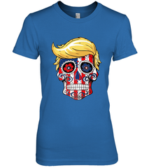Trump sugar skull Women's Premium T-Shirt Women's Premium T-Shirt - jonhlittlestore88