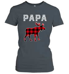 Papa Moose Red Plaid Christmas Pajama Women's T-Shirt Apparel - jonhlittlestore88