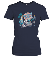 Disney Peter Pan Distressed Mermaid Lagoon Women's T-Shirt Women's T-Shirt - jonhlittlestore88