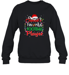 NFL Santa's Favorite Football Player Xmas Light Hat Christmas Crewneck Sweatshirt Crewneck Sweatshirt - jonhlittlestore88