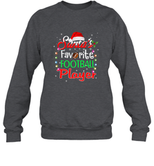 NFL Santa's Favorite Football Player Xmas Light Hat Christmas Crewneck Sweatshirt Crewneck Sweatshirt - jonhlittlestore88