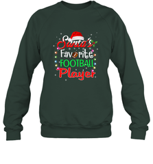 NFL Santa's Favorite Football Player Xmas Light Hat Christmas Crewneck Sweatshirt Crewneck Sweatshirt - jonhlittlestore88