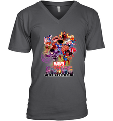 Marvel Rising Secret Warriors Hero Action Pose Collage Men's V-Neck Men's V-Neck - jonhlittlestore88
