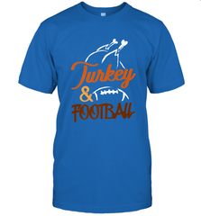 Turkey And Football Thanksgiving Day Football Fan Holiday Men's T-Shirt Men's T-Shirt - jonhlittlestore88
