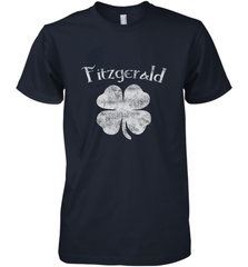 Vintage Fitzgerald Irish Shamrock St Patty's Day Men's Premium T-Shirt Men's Premium T-Shirt - jonhlittlestore88
