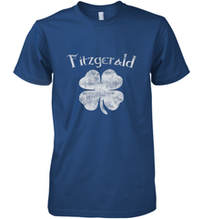 Vintage Fitzgerald Irish Shamrock St Patty's Day Men's Premium T-Shirt Men's Premium T-Shirt - jonhlittlestore88