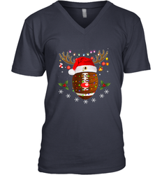 NFL Washington Redskins Football Reindeer Antlers Christmas Funny Gift Men's V-Neck