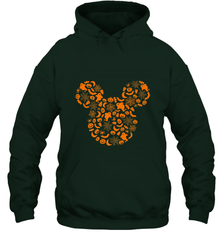 Disney Mickey Mouse Halloween Silhouette Hooded Sweatshirt Hooded Sweatshirt - jonhlittlestore88