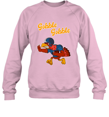 Turkey Football Shirt Funny Thanksgiving Turkey Gobble Gift Crewneck Sweatshirt Crewneck Sweatshirt - jonhlittlestore88