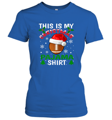 NFL This Is My Football Christmas Pajama Gift Football Lover Women's T-Shirt Women's T-Shirt - jonhlittlestore88