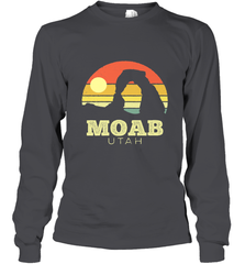 Moab Utah Vintage Sunset Arches Adventure Outdoors Long Sleeve T-Shirt Long Sleeve T-Shirt - jonhlittlestore88
