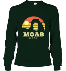 Moab Utah Vintage Sunset Arches Adventure Outdoors Long Sleeve T-Shirt Long Sleeve T-Shirt - jonhlittlestore88