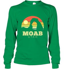 Moab Utah Vintage Sunset Arches Adventure Outdoors Long Sleeve T-Shirt Long Sleeve T-Shirt - jonhlittlestore88