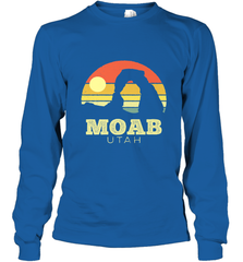 Moab Utah Vintage Sunset Arches Adventure Outdoors Long Sleeve T-Shirt Long Sleeve T-Shirt - jonhlittlestore88