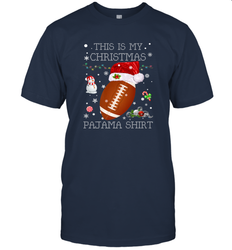 NFL This Is My Christmas Pajama Shirt  Football christmas ugly Men's T-Shirt
