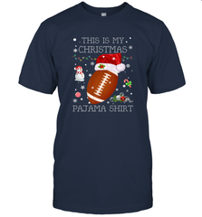 NFL This Is My Christmas Pajama Shirt  Football christmas ugly Men's T-Shirt Men's T-Shirt - jonhlittlestore88