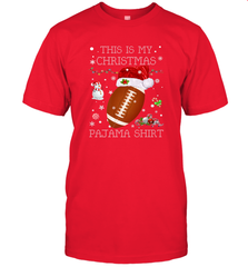 NFL This Is My Christmas Pajama Shirt  Football christmas ugly Men's T-Shirt Men's T-Shirt - jonhlittlestore88
