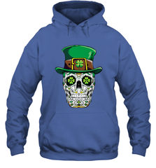 Sugar Skull Leprechaun T Shirt St Patricks Day Women Men Hooded Sweatshirt Hooded Sweatshirt - jonhlittlestore88