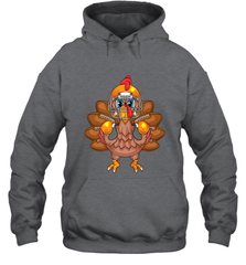 Cool Turkey Football Feathers Funny Thanksgiving Sports Gift Hooded Sweatshirt Hooded Sweatshirt - jonhlittlestore88