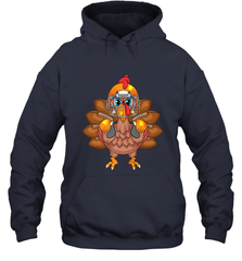 Cool Turkey Football Feathers Funny Thanksgiving Sports Gift Hooded Sweatshirt Hooded Sweatshirt - jonhlittlestore88