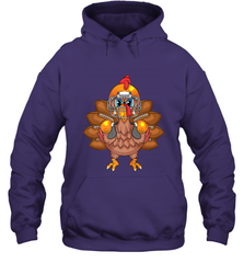 Cool Turkey Football Feathers Funny Thanksgiving Sports Gift Hooded Sweatshirt Hooded Sweatshirt - jonhlittlestore88