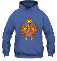 Cool Turkey Football Feathers Funny Thanksgiving Sports Gift Hooded Sweatshirt Hooded Sweatshirt - jonhlittlestore88