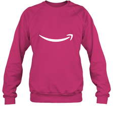 Smile Shirt  White Logo Crewneck Sweatshirt Crewneck Sweatshirt - jonhlittlestore88