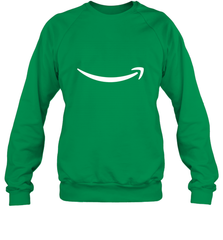 Smile Shirt  White Logo Crewneck Sweatshirt Crewneck Sweatshirt - jonhlittlestore88