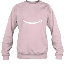 Smile Shirt  White Logo Crewneck Sweatshirt Crewneck Sweatshirt - jonhlittlestore88