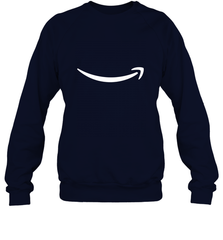 Smile Shirt  White Logo Crewneck Sweatshirt Crewneck Sweatshirt - jonhlittlestore88