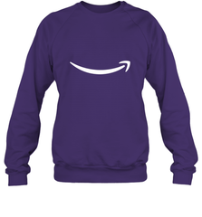 Smile Shirt  White Logo Crewneck Sweatshirt Crewneck Sweatshirt - jonhlittlestore88