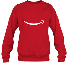 Smile Shirt  White Logo Crewneck Sweatshirt Crewneck Sweatshirt - jonhlittlestore88