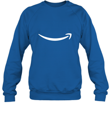 Smile Shirt  White Logo Crewneck Sweatshirt Crewneck Sweatshirt - jonhlittlestore88