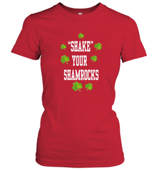 Shake your shamrocks Lucky shamrock Irish St Patrck's day Shirt Women's T-Shirt Women's T-Shirt - jonhlittlestore88