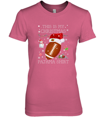 NFL This Is My Christmas Pajama Shirt  Football christmas ugly Women's Premium T-Shirt Women's Premium T-Shirt - jonhlittlestore88