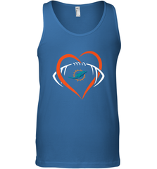 NFL Miami Dolphins Heart Love Football Men's Tank Top Men's Tank Top - jonhlittlestore88
