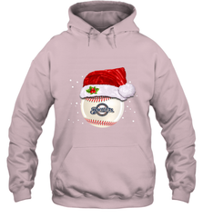 Milwaukee Brewers Logo Baseball Ball Christmas Santa Hat Xmas Sport Funny Snow Hooded Sweatshirt Hooded Sweatshirt - jonhlittlestore88