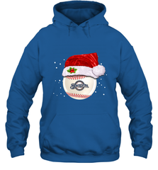 Milwaukee Brewers Logo Baseball Ball Christmas Santa Hat Xmas Sport Funny Snow Hooded Sweatshirt Hooded Sweatshirt - jonhlittlestore88