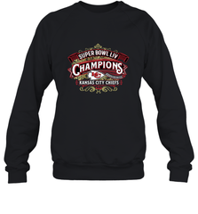 Super bowl LIV champions Kansas City Chief NFL Crewneck Sweatshirt Crewneck Sweatshirt - jonhlittlestore88