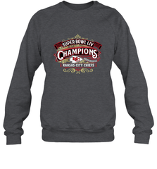 Super bowl LIV champions Kansas City Chief NFL Crewneck Sweatshirt Crewneck Sweatshirt - jonhlittlestore88