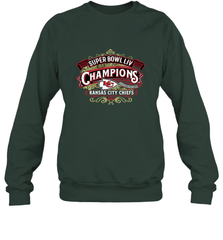 Super bowl LIV champions Kansas City Chief NFL Crewneck Sweatshirt Crewneck Sweatshirt - jonhlittlestore88
