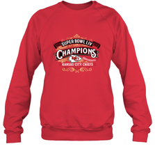 Super bowl LIV champions Kansas City Chief NFL Crewneck Sweatshirt Crewneck Sweatshirt - jonhlittlestore88