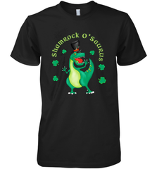 T Rex Dinosaur St. Patrick's Day Irish Funny Men's Premium T-Shirt Men's Premium T-Shirt - jonhlittlestore88