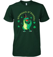 T Rex Dinosaur St. Patrick's Day Irish Funny Men's Premium T-Shirt Men's Premium T-Shirt - jonhlittlestore88