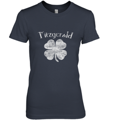 Vintage Fitzgerald Irish Shamrock St Patty's Day Women's Premium T-Shirt Women's Premium T-Shirt - jonhlittlestore88