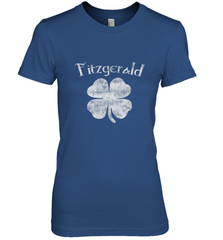 Vintage Fitzgerald Irish Shamrock St Patty's Day Women's Premium T-Shirt Women's Premium T-Shirt - jonhlittlestore88