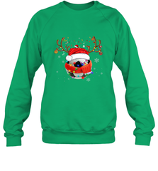 Santa Hat Soccer Reindeer Christmas Funny Players Football Crewneck Sweatshirt Crewneck Sweatshirt - jonhlittlestore88